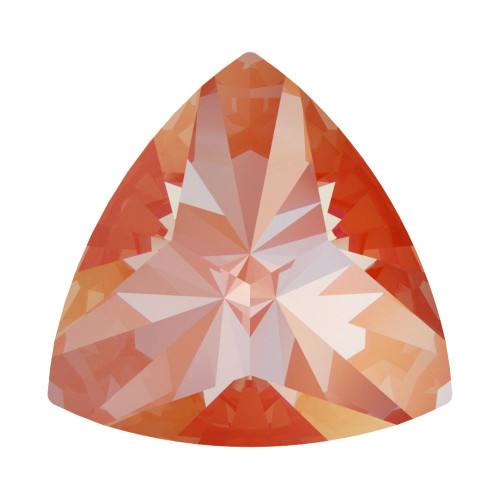 Swarovski 4799 6mm Kaleidoscope Traingle Fancy Stones Crystal Orange Glow Delite