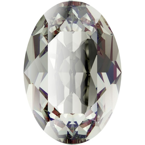 Swarovski 4120 4mm Oval Fancy Stones Black Diamond