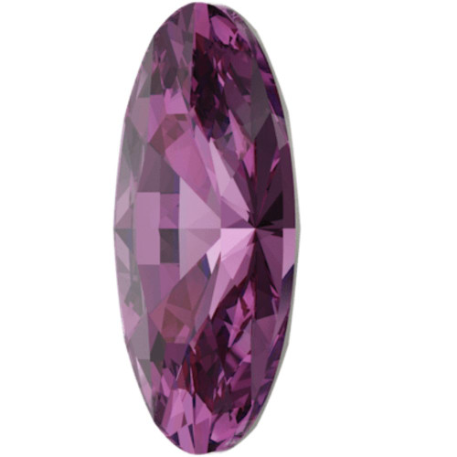 Swarovski 4162 14mm Elongated Fancy Stone Amethyst