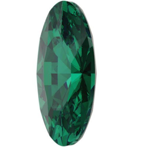 Swarovski 4162 18mm Elongated Fancy Stone Emerald
