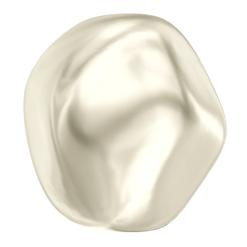 Swarovski  5841 12mm Baroque Round Pearls Cream