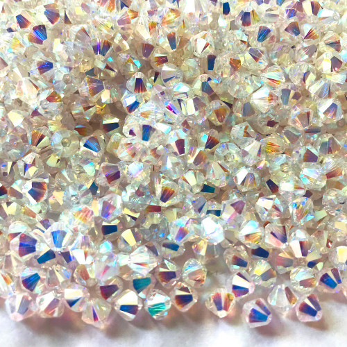 Buy Swarovski 5328 5mm Xilion Bicone Beads Crystal AB 2X   (72 pieces)