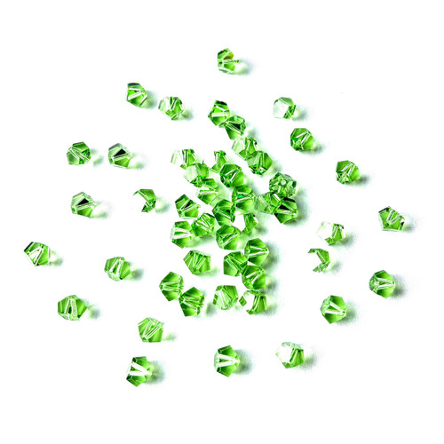 Exclusive Swarovski 5310 5.5mm Simplicity Beads  Peridot   (36 pieces)