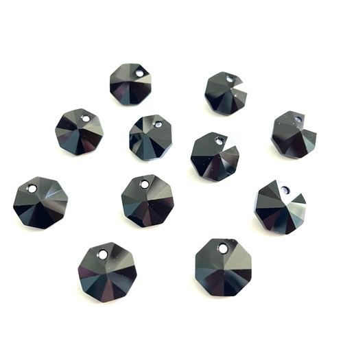 Buy Swarovski 6401 14mm Octagon Pendant Jet (8  pieces)