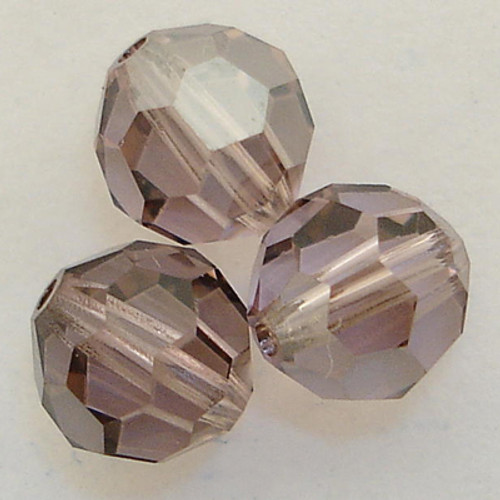 Buy Swarovski 5000 8mm Round Beads Light Amethyst Satin  (12 pieces)