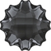 Crystal Silver Night Hot Fix