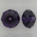 Swarovski 5040 8mm Rondelle Beads Purple Velvet