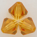 Swarovski 5301 10mm Bicone Beads Topaz