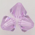 Swarovski 5328 4mm Xilion Bicone Beads Violet