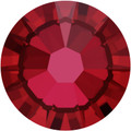 Swarovski 2058 7ss (~2.25mm)  Flatback Scarlet