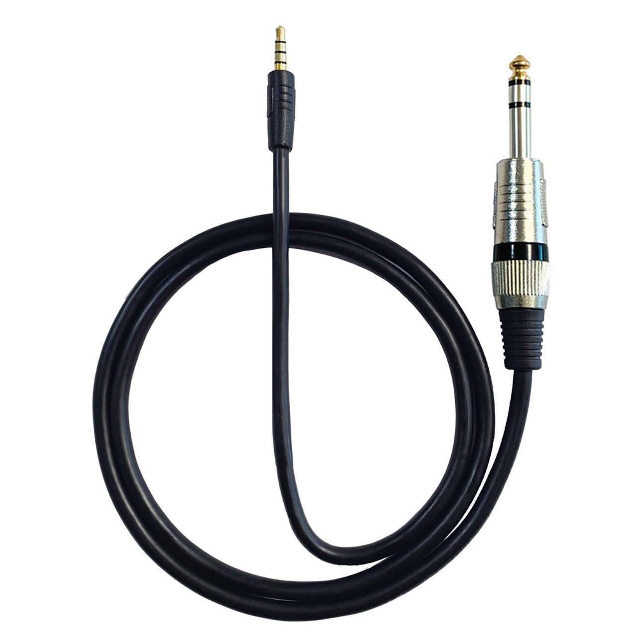 1/4in Line-Level Pro Audio Adapter | iPhone 3.5mm - 6.35mm 