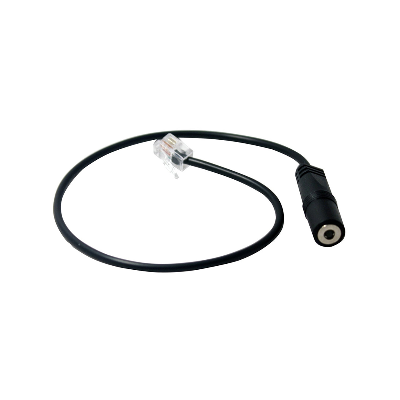 RJ11 adapter for Headset-Micro Jack 3.5 mm hotline telephone handset cable