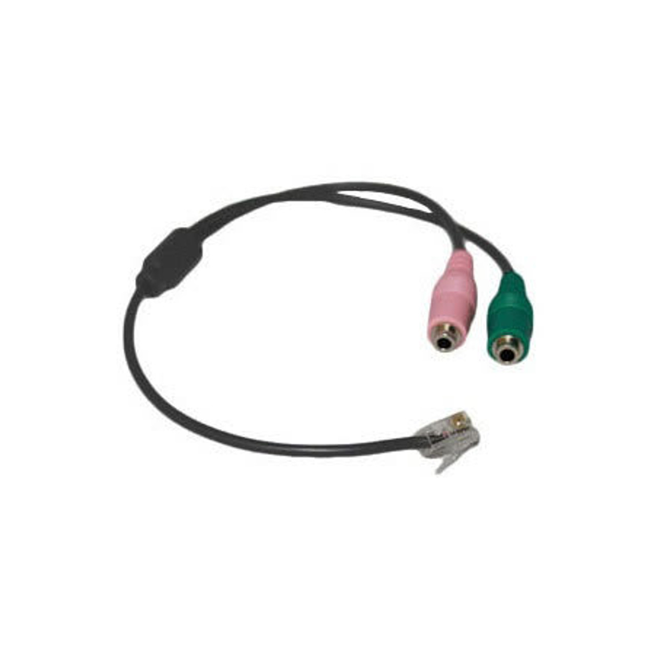 RJ11 adapter for Headset-Micro Jack 3.5 mm hotline telephone handset cable