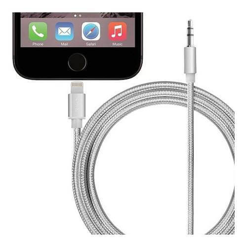 Lightning to 3.5mm Audio Cable iPhone 7 Aux Cable Headsetbuddy