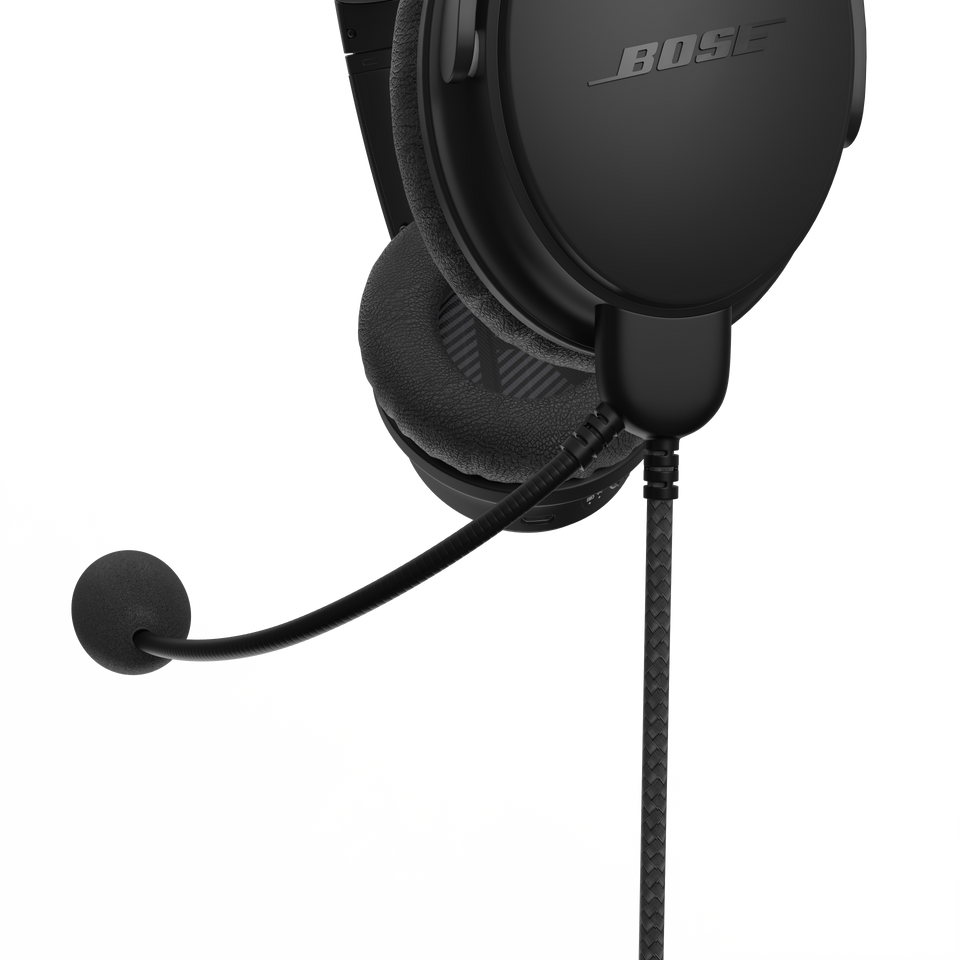 bose headphones boom mic