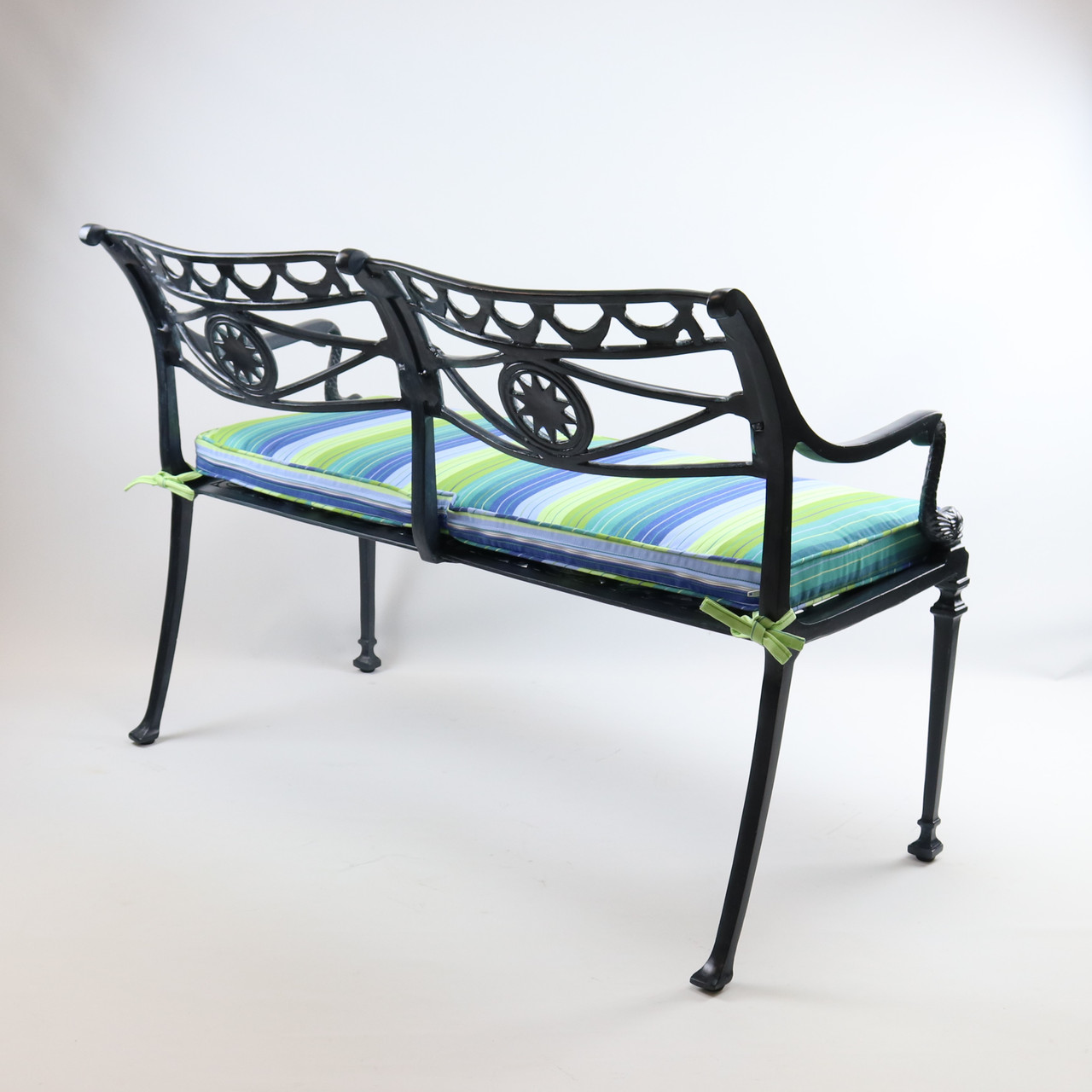 Star and Dolphin Double Settee with Filigree Seat - Kenneth Lynch