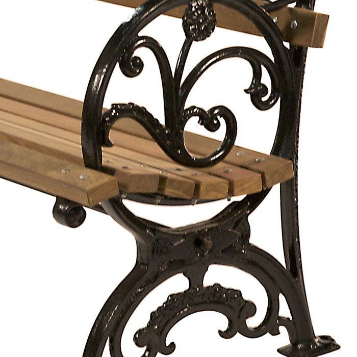 1939 World's Fair Bench with Ornamentation - Kenneth Lynch and Sons