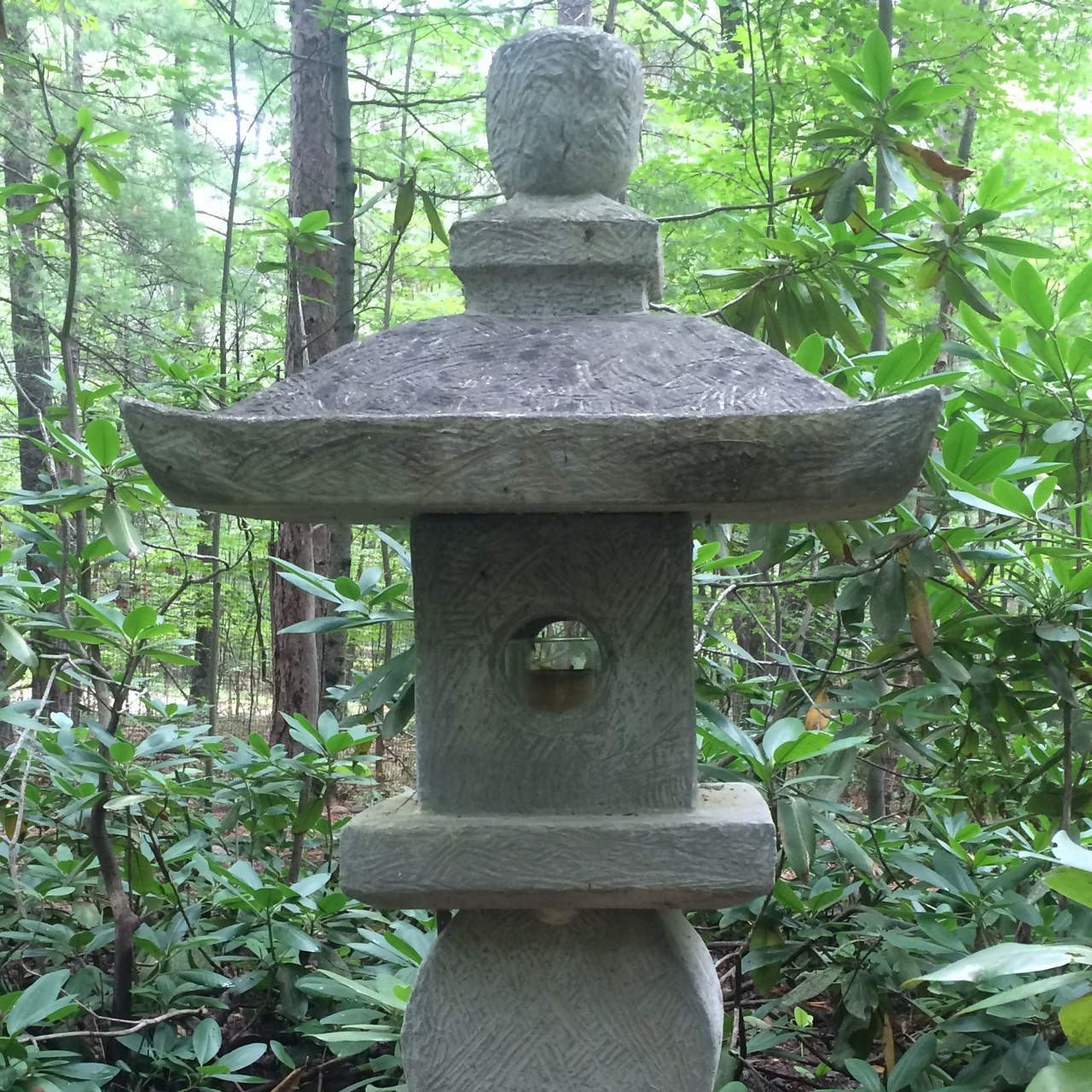 Tall Japanese Lantern - Kenneth Lynch and Sons
