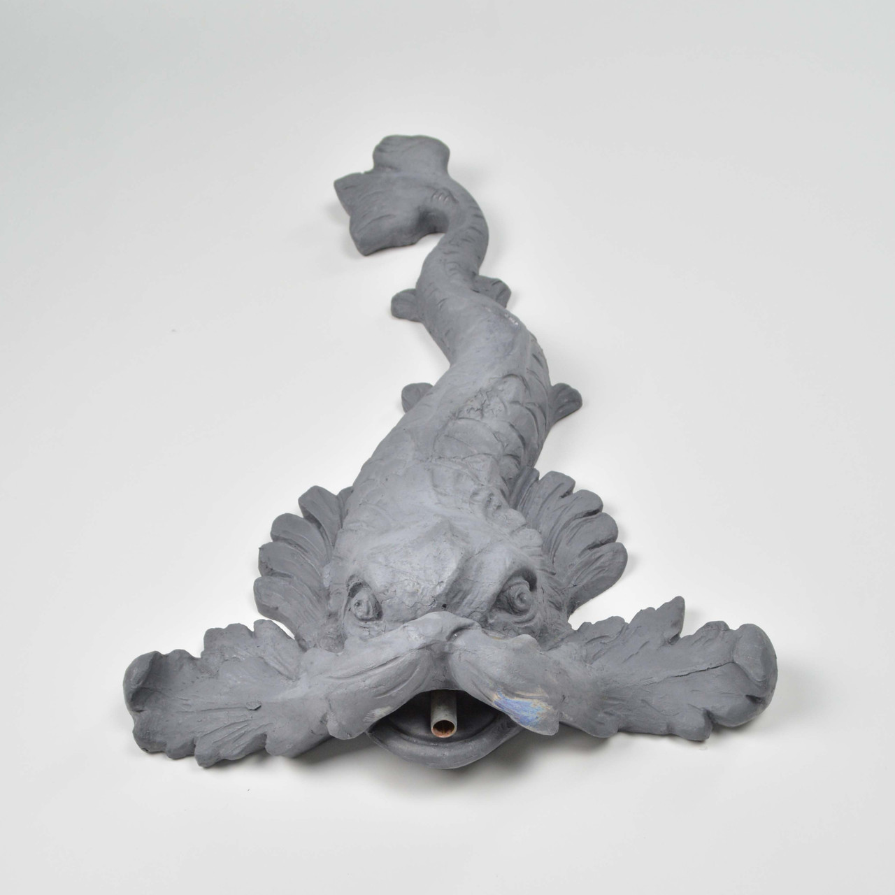 Renaissance wall Dolphin - Kenneth Lynch and Sons