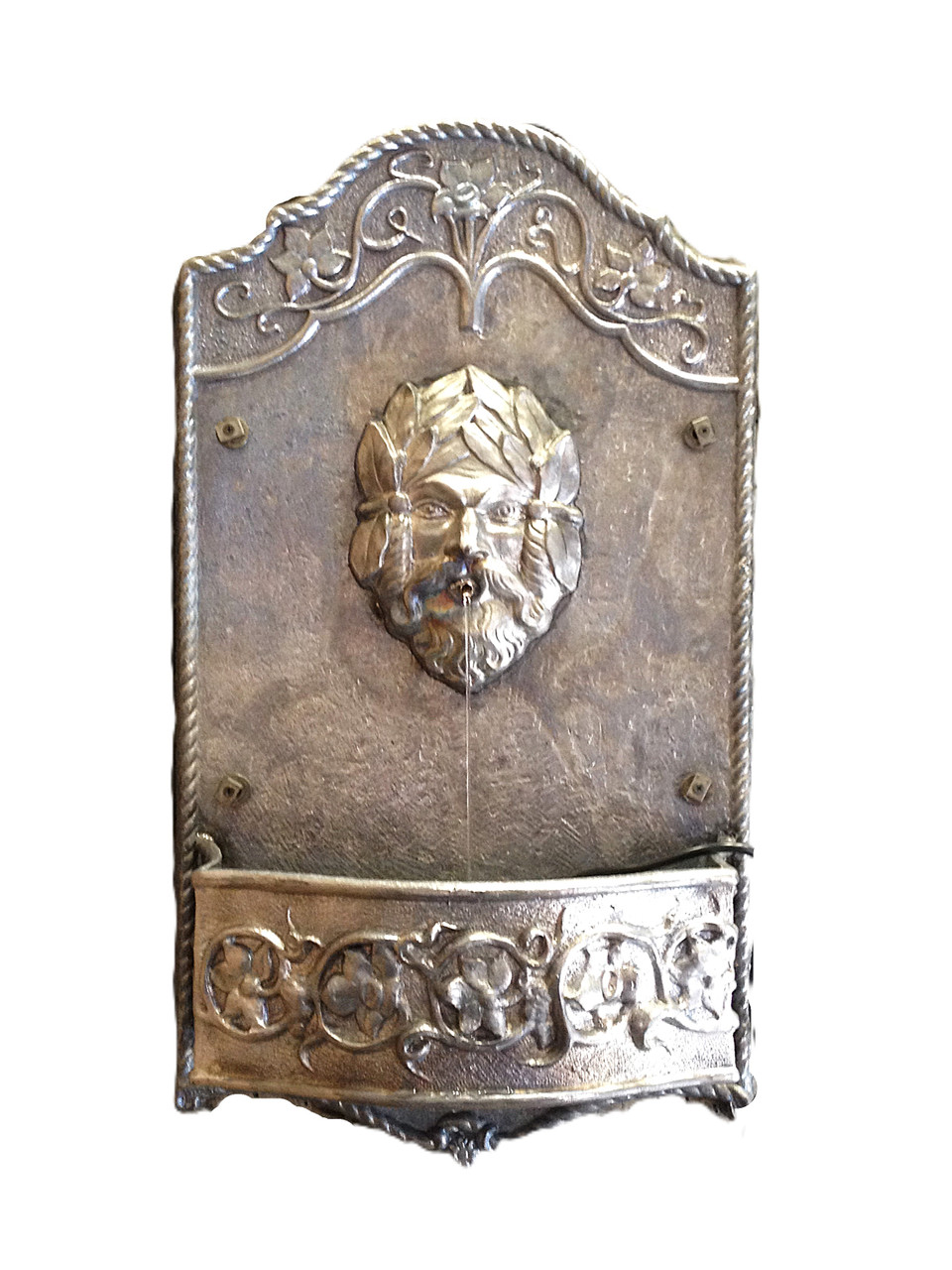 Floral Lavabo Wall Fountain - Kenneth Lynch and Sons