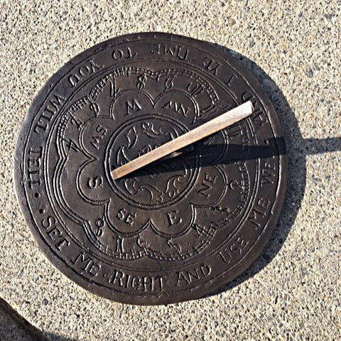 Bronze English Sundial - Kenneth Lynch and Sons