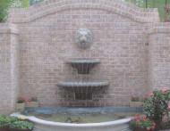 Classic wall fountain for any setting