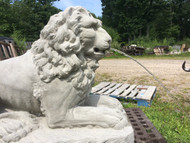 Lion fountain feature