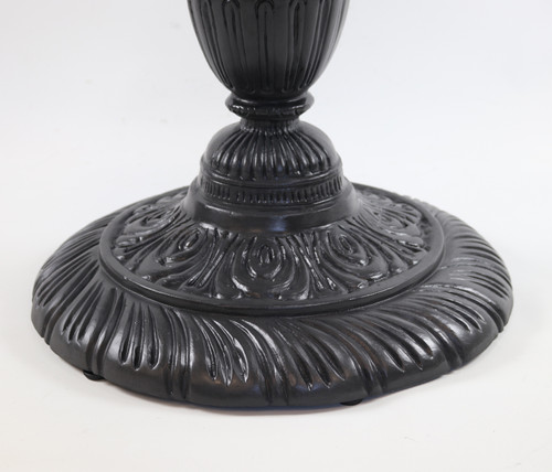 Small Filigree Dining Table with Pedestal Leg - Kenneth Lynch and Sons