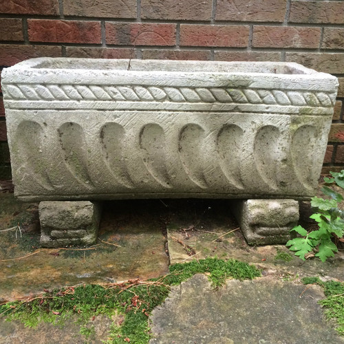 Planter on Plinths