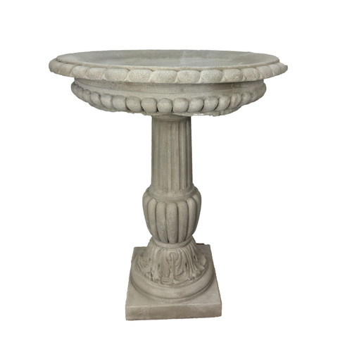 Classic large birdbath 