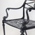 Star and Dolphin Arm Chair with Filigree Seat