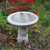 Birdbath with Copper drip