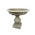 Birdbath with Copper drip