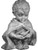 Cast stone Gazing Figure