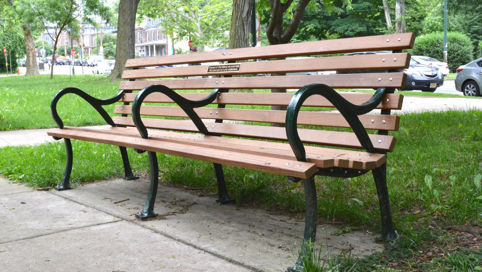 park bench png