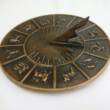 Signs of the Zodiac Sundial - Kenneth Lynch and Sons