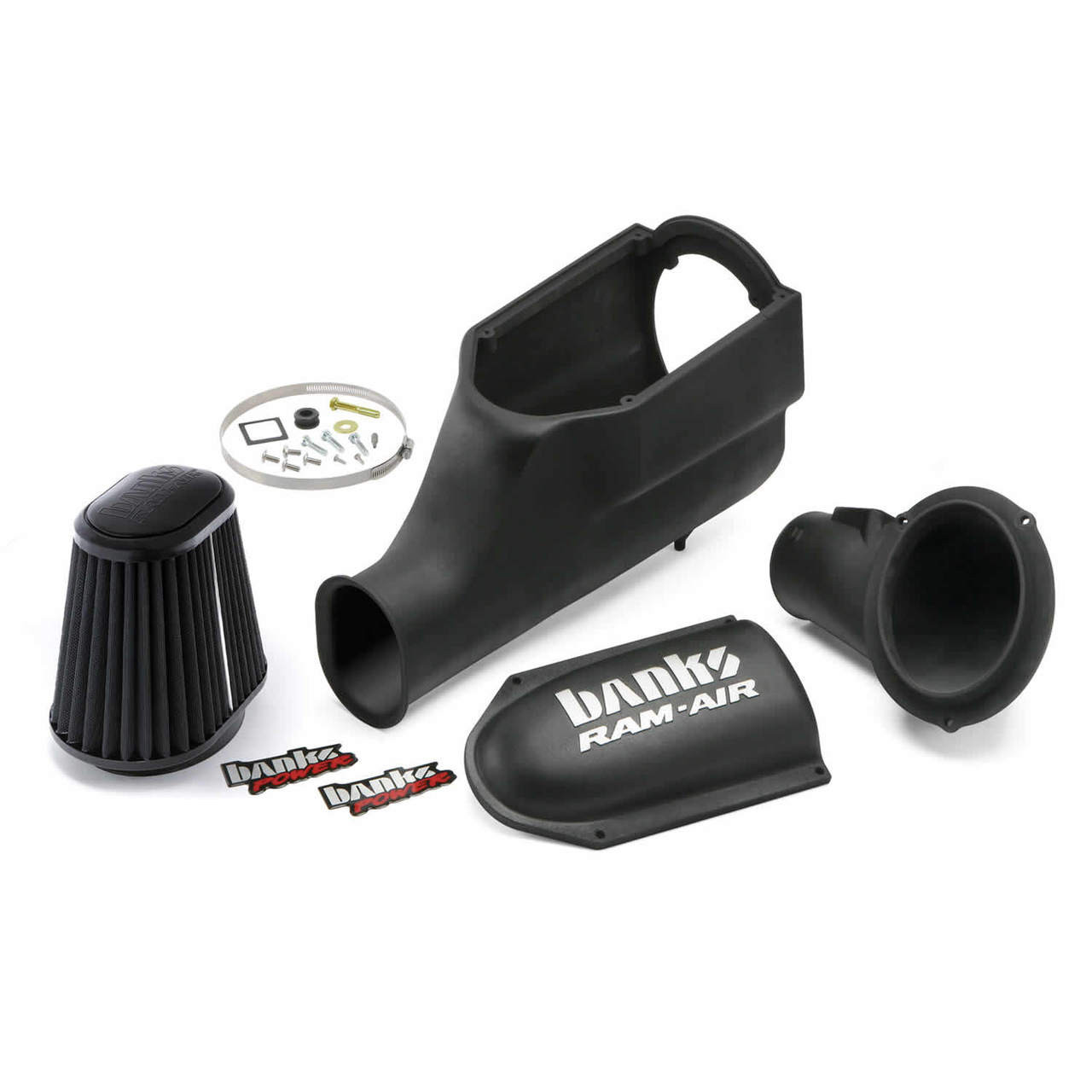 Ram-Air Intake Syst Dry Fitler - 2003-07 Ford 6.0L