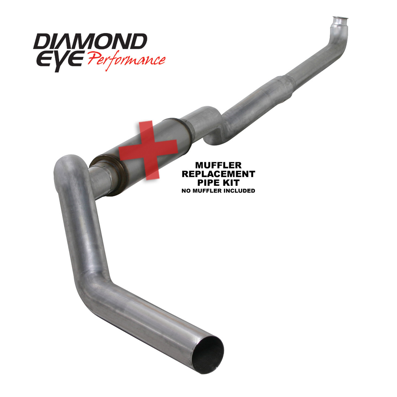 Exhaust System Kit, 2001-2007.5 CHEVY/GMC 6.6L DURAMAX 2500/3500 (ALL CAB AND BED LENGHTS) 5in. ALUM