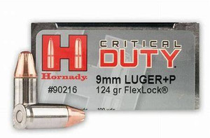 HORNADY 9MM 124GR 25RDS