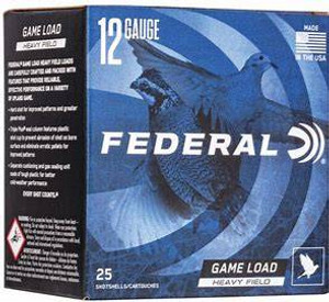 FEDERAL 12GA 2¾" 6SHOT 25RDS