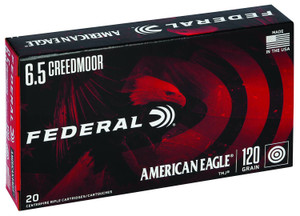 FEDERAL 6.5 CREEDMOOR 120GR TMJ 20RDS