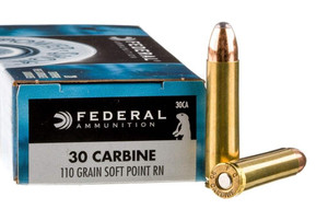 FEDERAL 30 CARBINE 110GR SP 20RDS