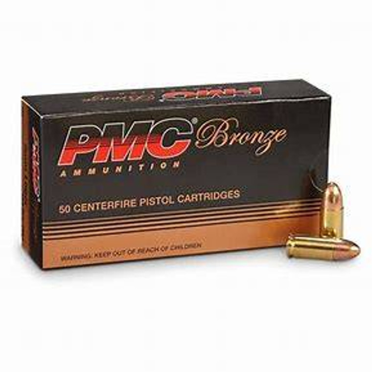 PMC 9MM 115GR 50RDS FMJ