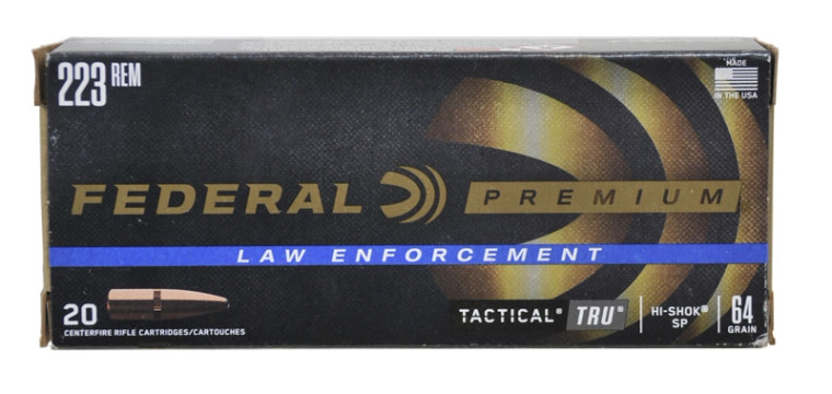 FEDERAL 223REM 64GR SP 20RDS