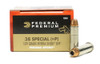 38 Special 129 Grain +P Hydra-Shok JHP Federal Vital-Shot Ammunition
P38HS1