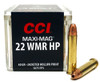 22 Magnum CCI Maxi-Mag 40 Grain Jacketed Hollow Point
CC0024