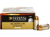 45 ACP 230 Grain Tactical HST JHP +P Federal Premium
FDP45HST1