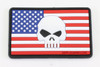 SAA USA Flag 3D Skull morale patch
Glow In The Dark Skull
Left Sleeve
Velcro backed
Surplus Ammo