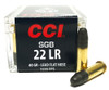 22 LR CCI Small Game Bullet 40 Grain Lead Flat Nose
CC0058