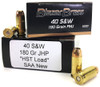 Surplus Ammo | Surplusammo.com
40 S&W 180 Grain FMJ Blazer Brass + 40 180gr. SAA HST-Load Ammunition